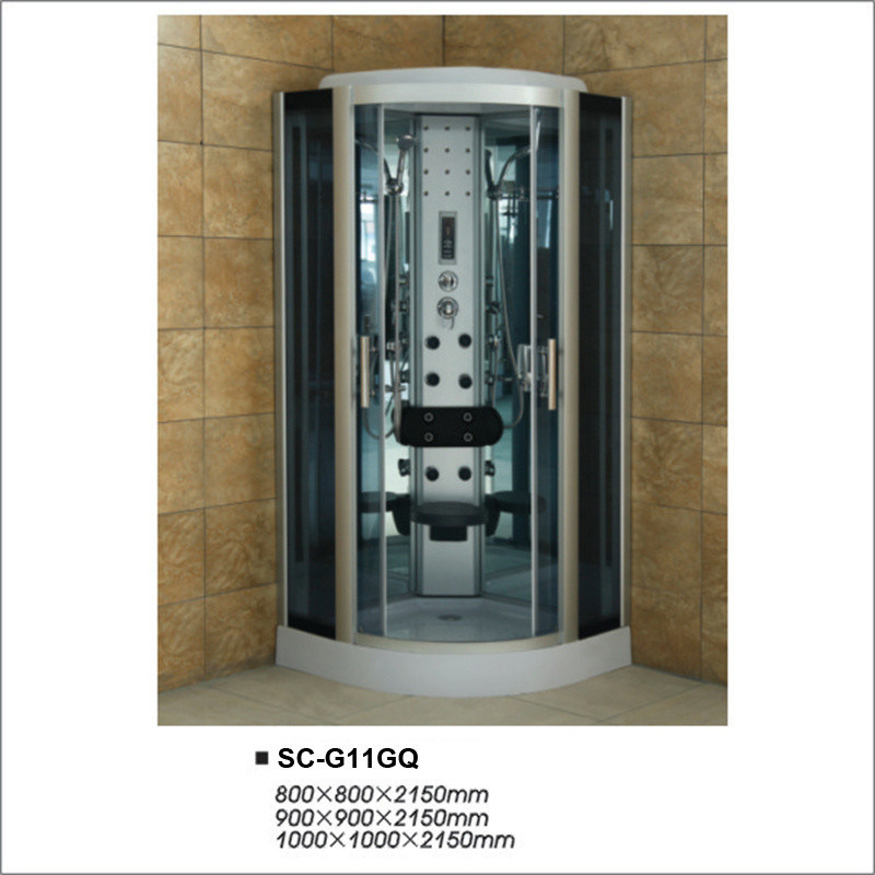 Free Standing Luxury Shower Cubicles Corner Shower With Foot